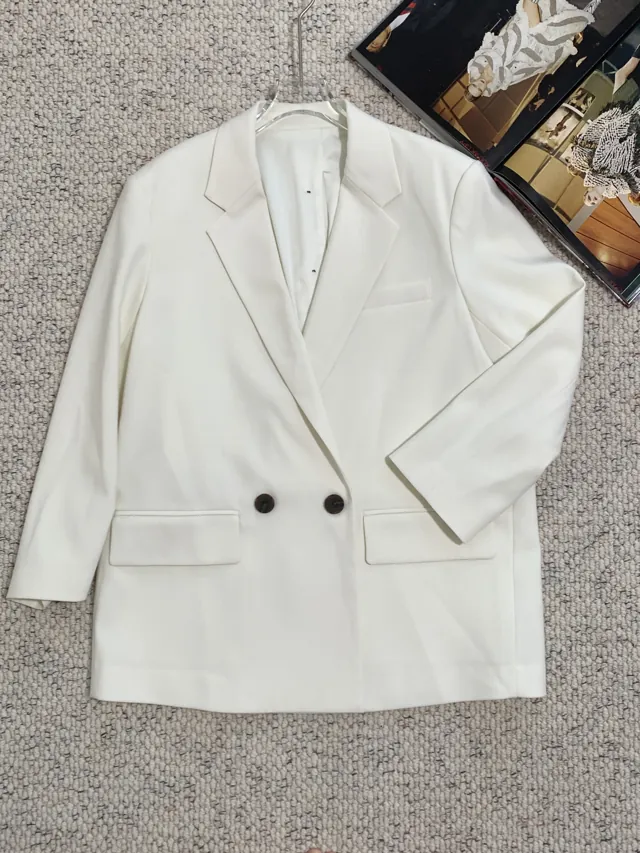 White blazer from the Daily series